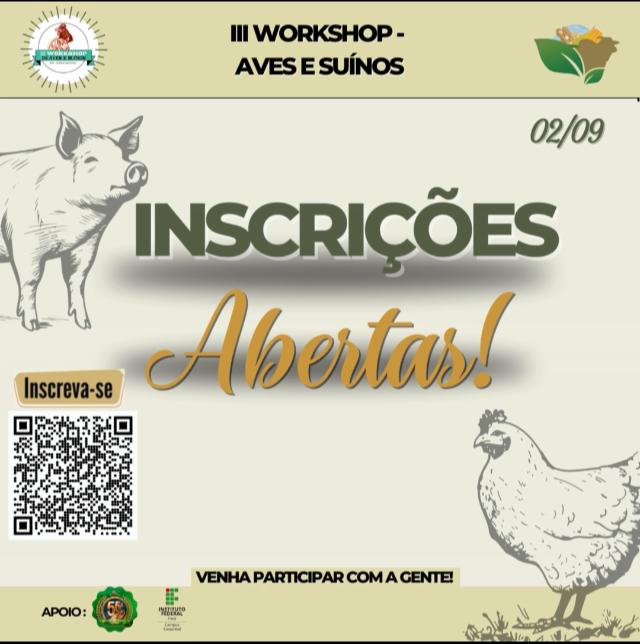III Workshop - Aves e Suínos